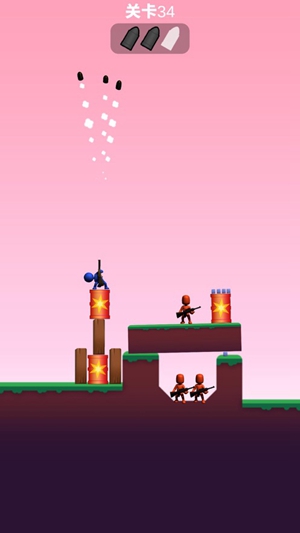火箭炮小子无限金币版截图2