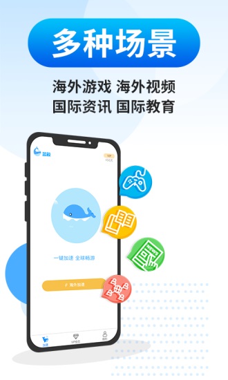 蓝鲸加速器app截图2
